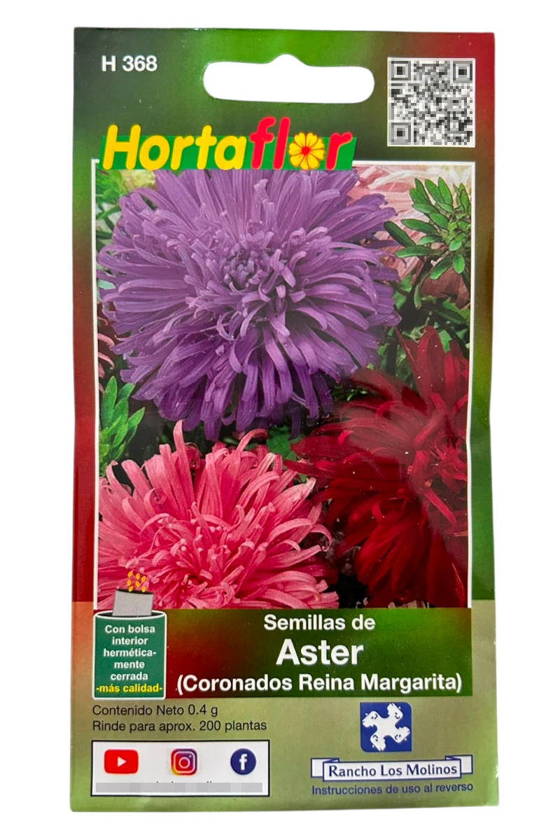 Foto de Semillas de Aster Coronados HORTAFLOR