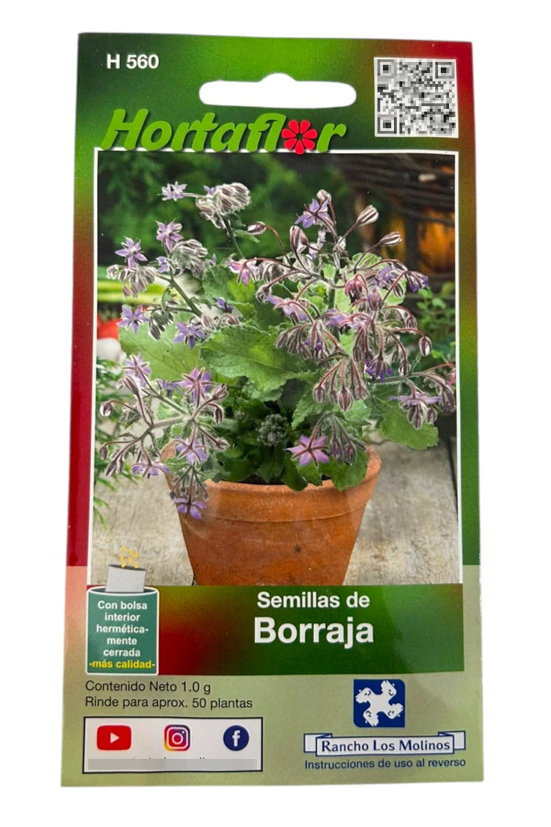 Foto de Semillas de Borraja HORTAFLOR