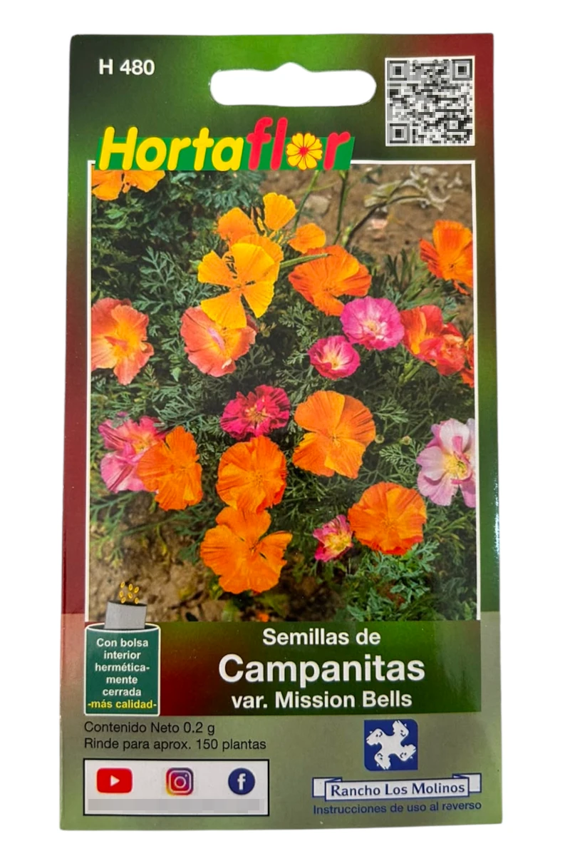Foto de Semillas de Campanitas Mission Bells HORTAFLOR