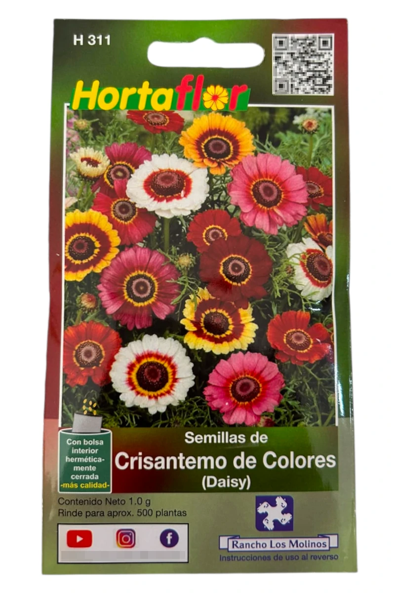 Foto de Semillas de Crisantemos de Colores HORTAFLOR