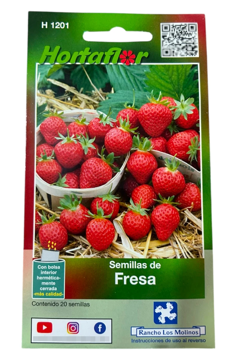 Foto de Semillas de Fresa HORTAFLOR