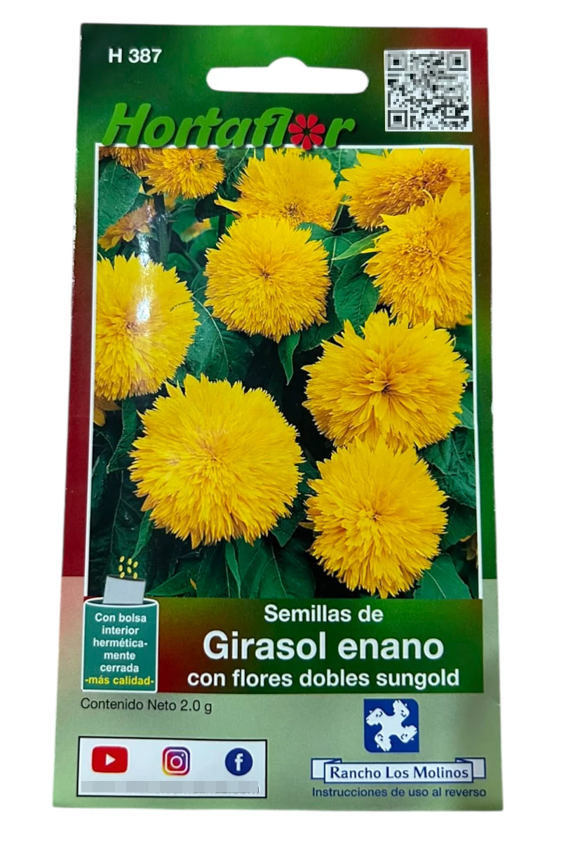 Foto de Semillas de Girasol Enano HORTAFLOR