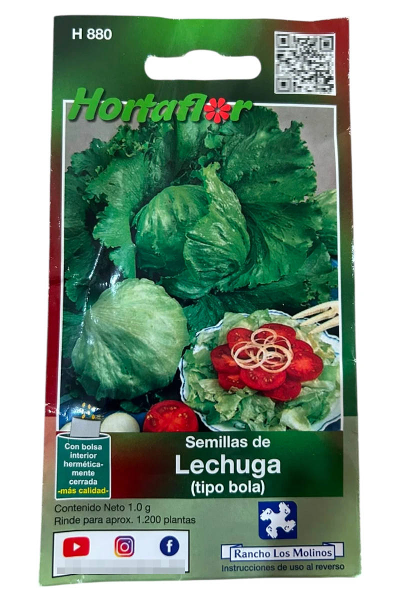 Foto de Semillas de Lechuga HORTAFLOR