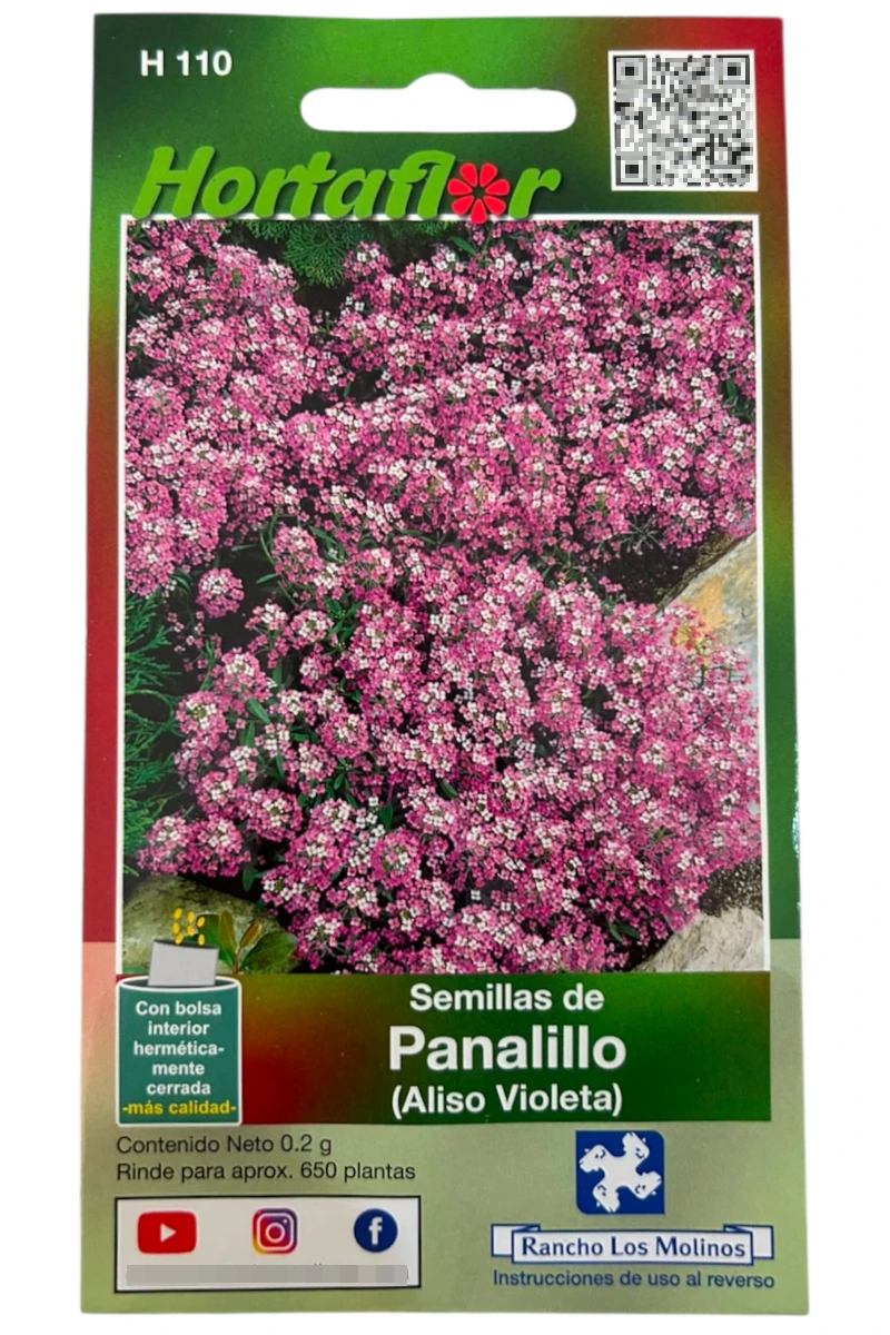 Foto de Semillas de Panalillo Violeta Hortaflor