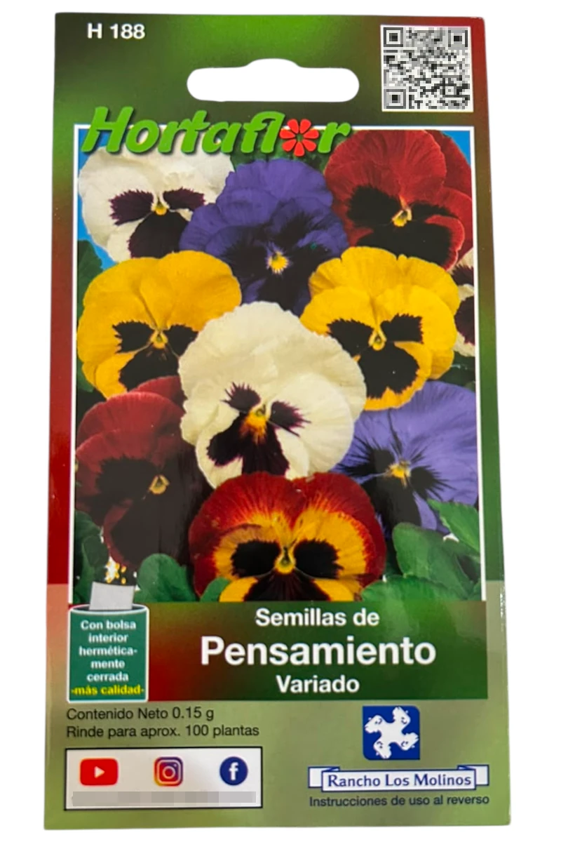 Foto de Semillas de Pensamiento Variado Hortaflor