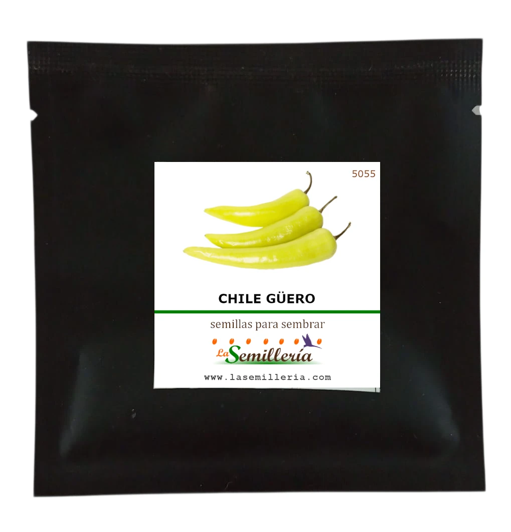 Foto de Sobre de Semillas de Chile Güero
