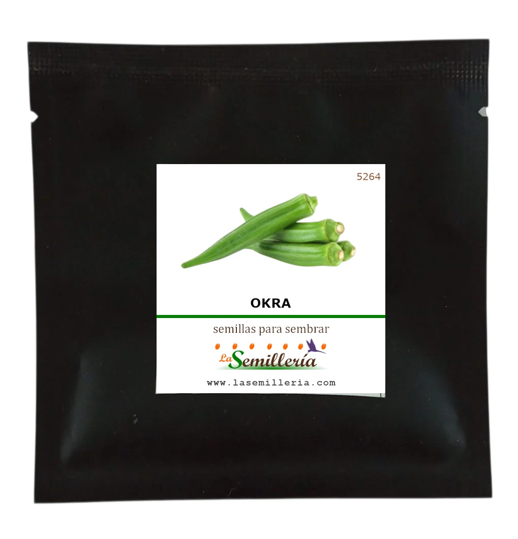 Foto de Sobre de Semillas de Okra