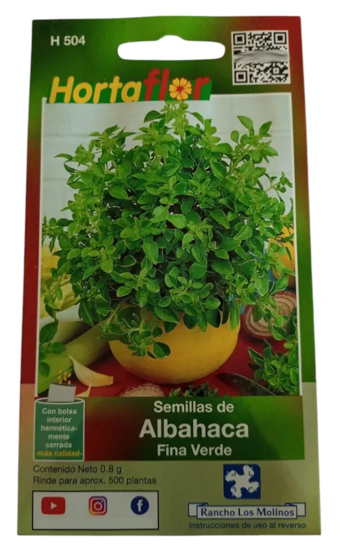 Foto de Semillas de Albahaca Fina HORTAFLOR