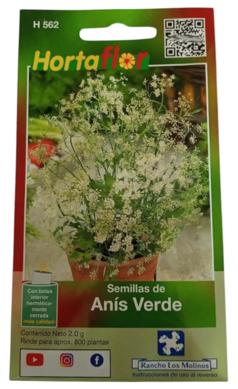 Foto de Semillas de Anís Verde HORTAFLOR