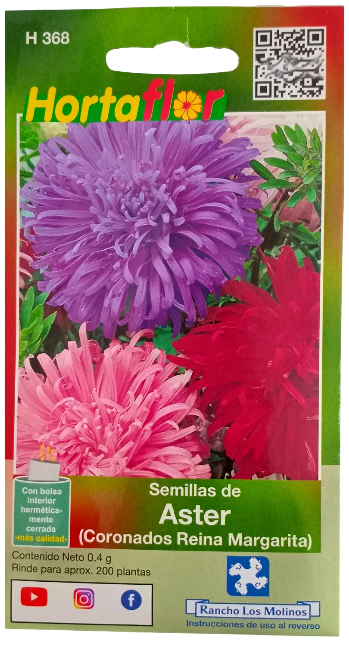 Foto de Semillas de Aster Coronados HORTAFLOR