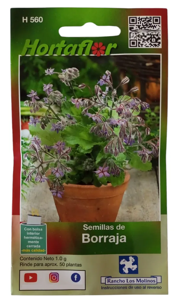 Foto de Semillas de Borraja HORTAFLOR