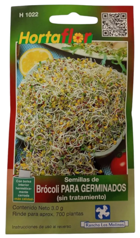 Foto de Semillas de Brocoli para germinados HORTAFLOR