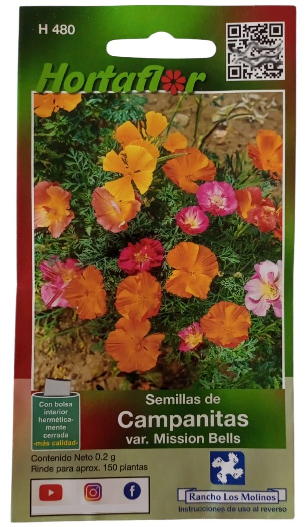 Foto de Semillas de Campanitas Mission Bells HORTAFLOR