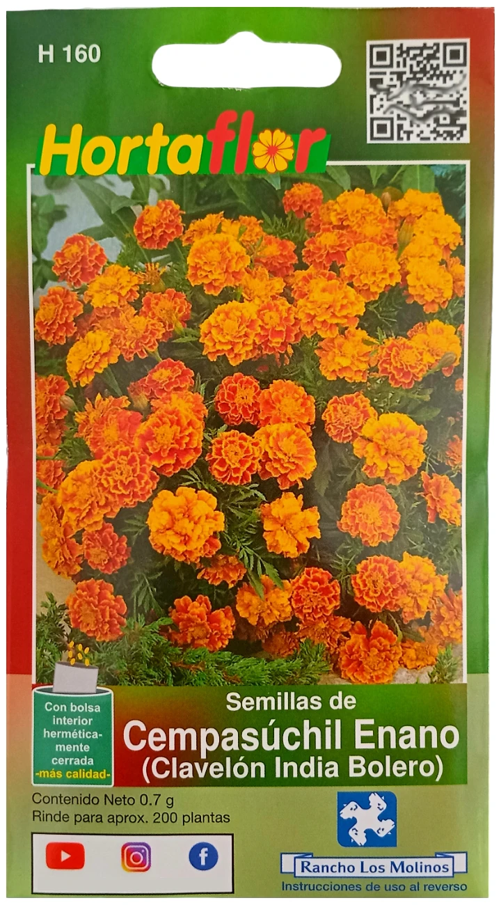 Foto de Semillas de Cempasúchil Enano HORTAFLOR