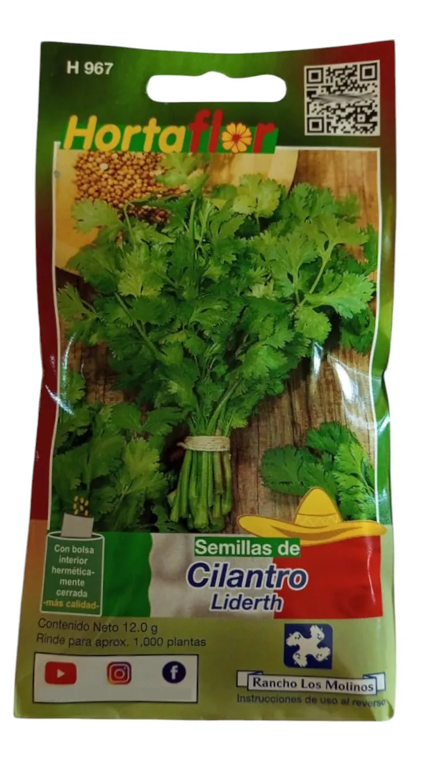 Foto de Semillas de Cilantro Liderth HORTAFLOR