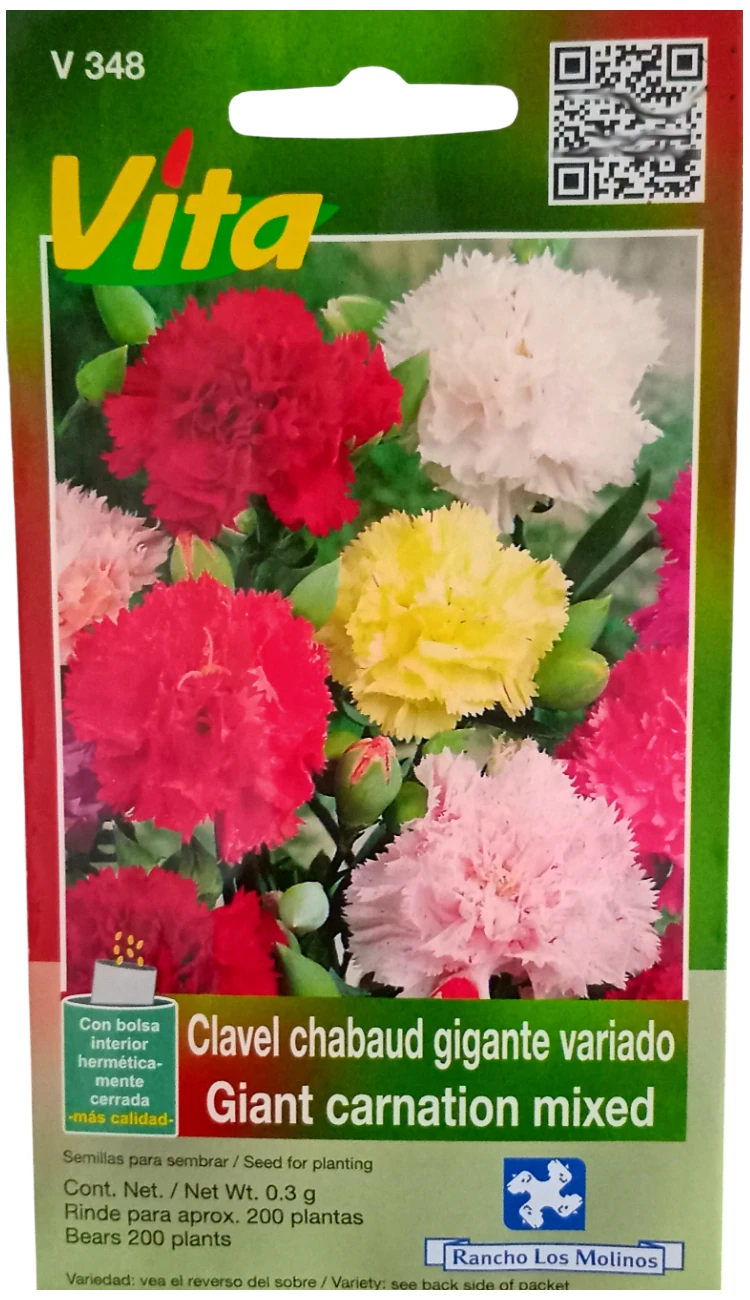 Foto de Semillas de Clavel Chabaud HORTAFLOR