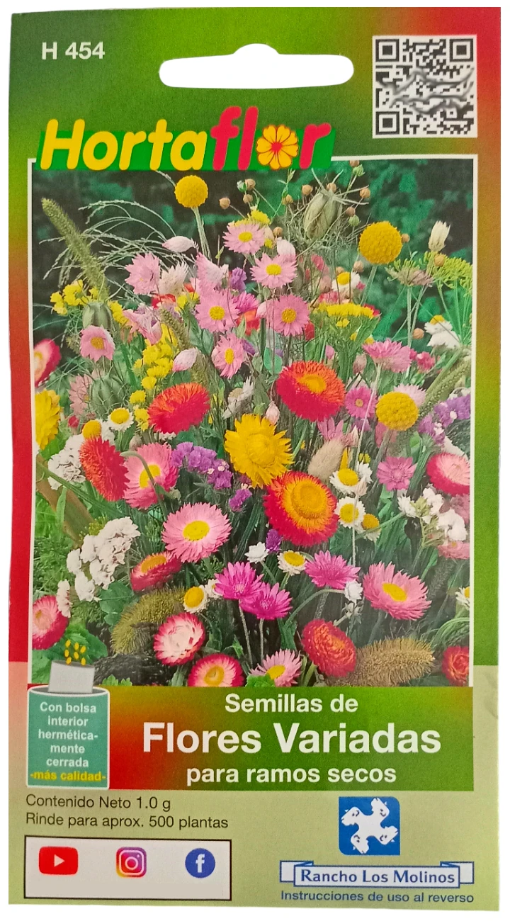 Foto de Semillas de Flores para Ramos Secos HORTAFLOR