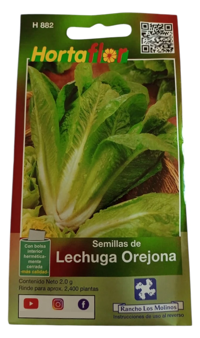 Foto de Semillas de Lechuga Orejona HORTAFLOR