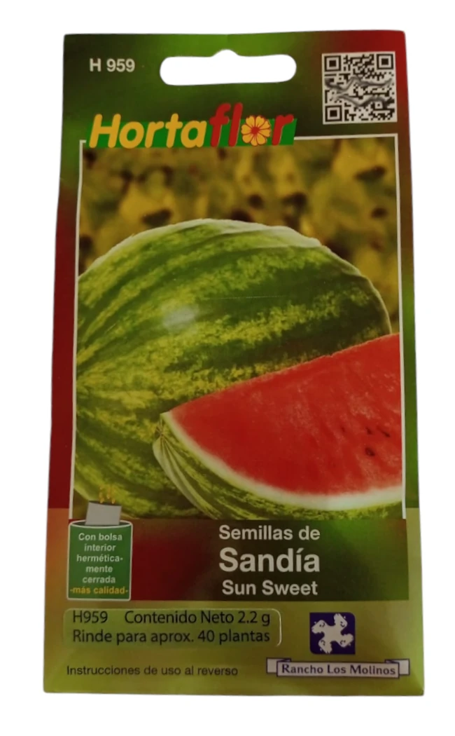 Foto de Semillas de Sandía Sun Sweet HORTAFLOR