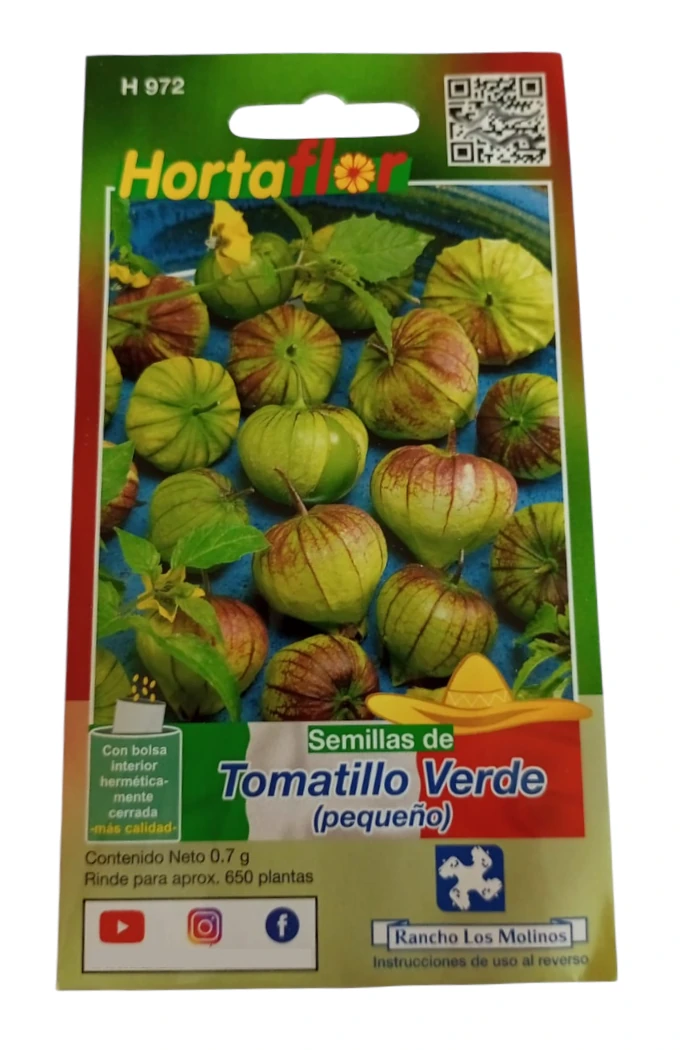 Foto de Semillas de Tomatillo Verde HORTAFLOR