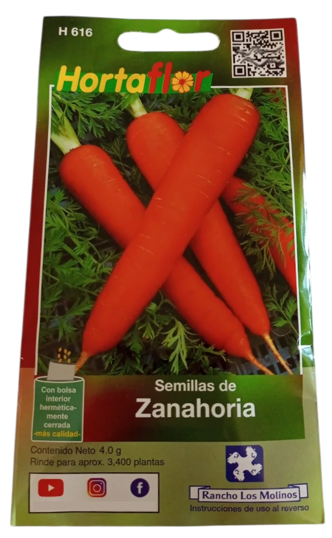 Foto de Semillas de Zanahoria HORTAFLOR