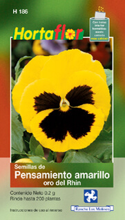 Foto de Semillas de Pensamiento Amarillo HORTAFLOR