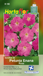 Foto de Semillas de Petunia Rosa HORTAFLOR